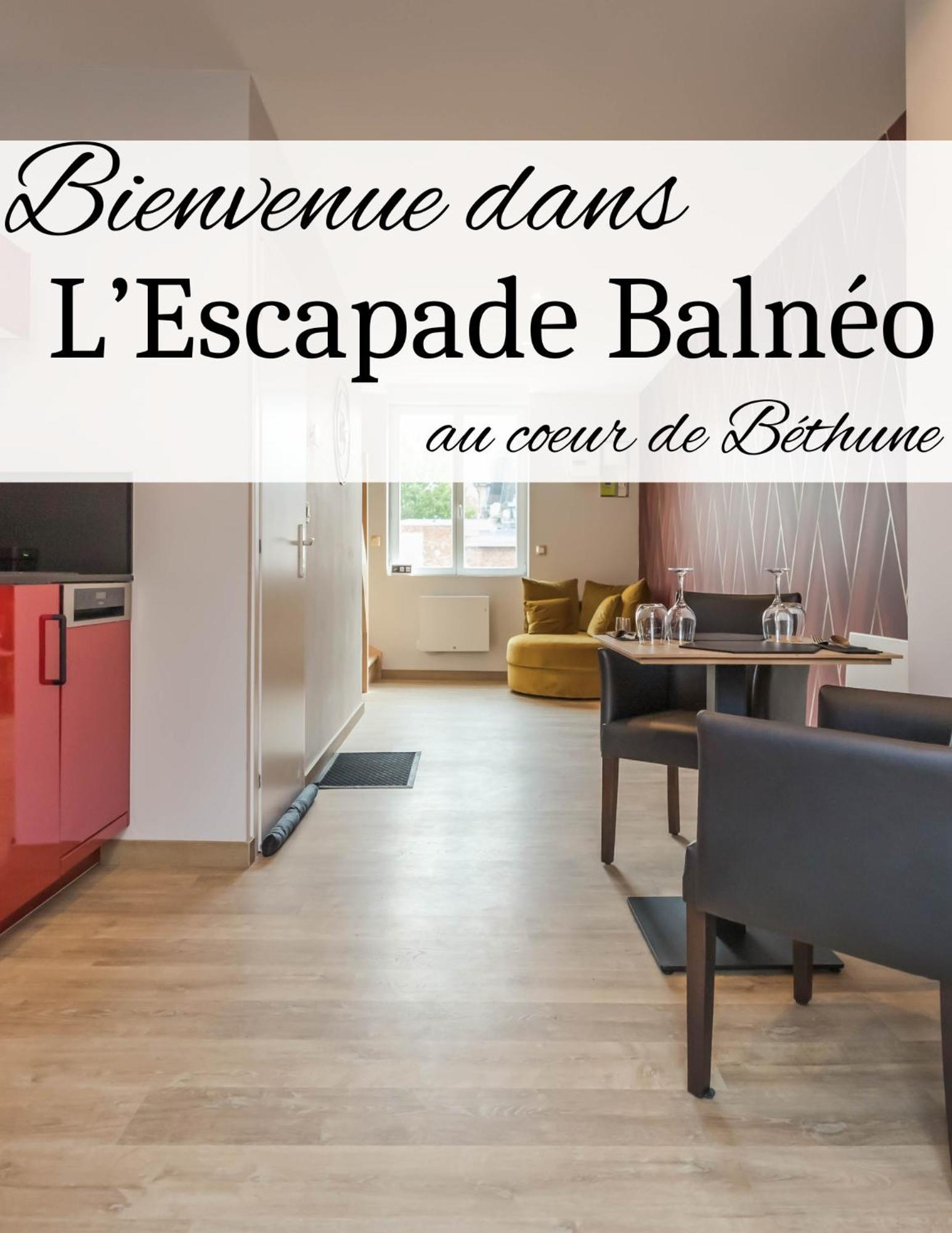 Ferienwohnung L'Escapade Balneo Béthune Exterior foto
